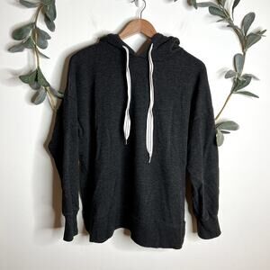 Aerie Dark Gray Tunic Hoodie